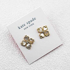 Kate Spade Four-Leaf Clover Stud Earrings
